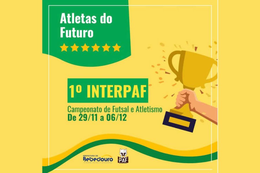 Prefeitura realizará 1ª edição do INTERPAF